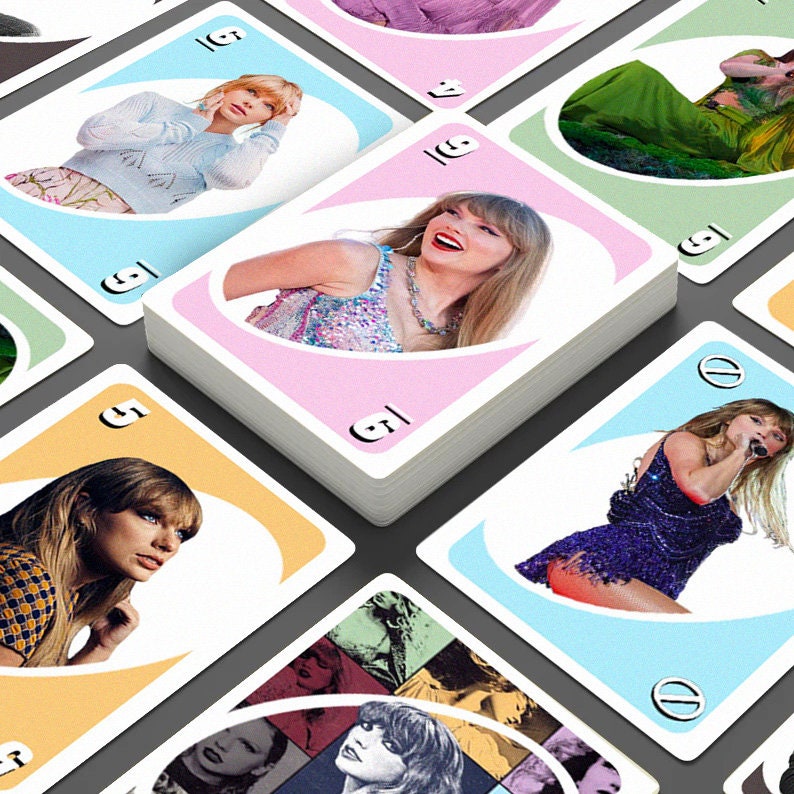 Taylor Inspired Uno Playing Card